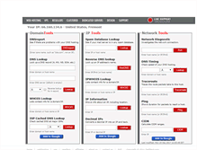 Tablet Screenshot of dnstools.fastnext.com